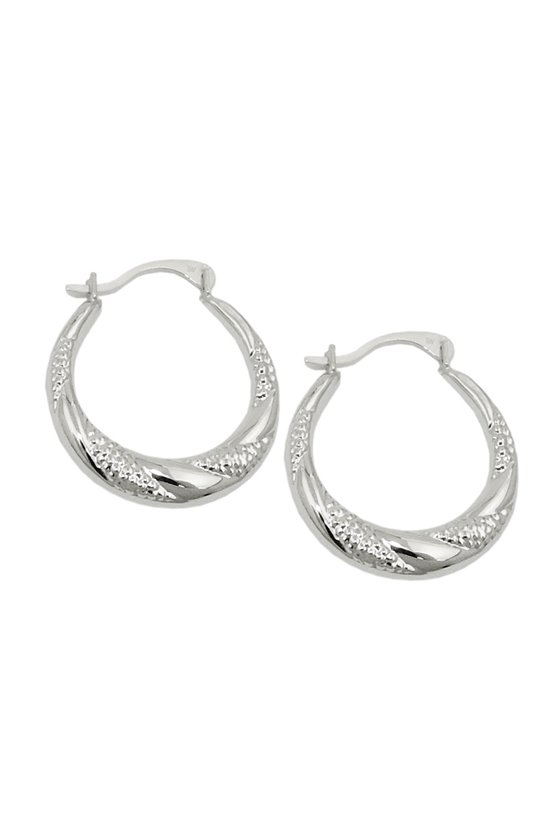 HOOP EARRINGS SILVER 925