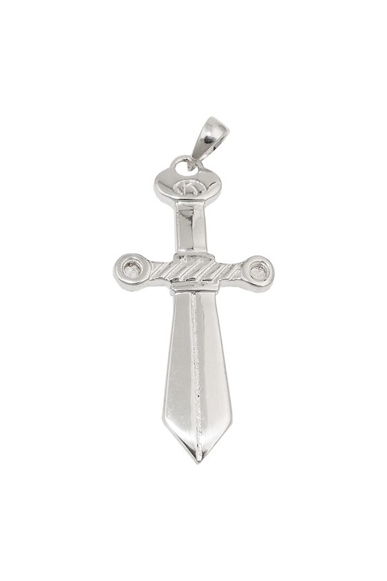 PENDANT SWORT SHINY SILVER 925