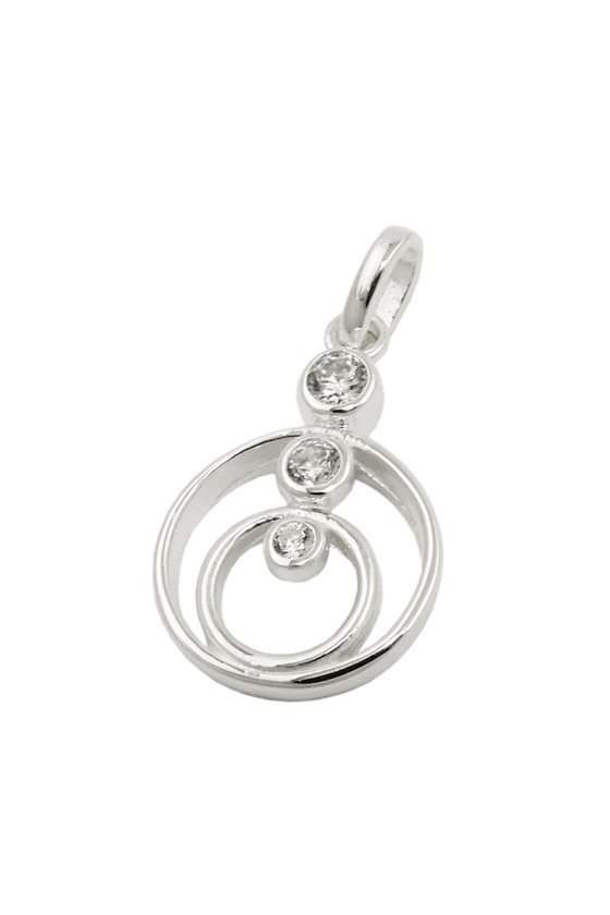 PENDANT WITH ZIRCONIA SILVER 925