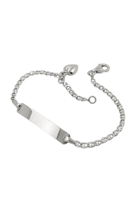 ID BRACELET CURB CHAIN SILVER 925