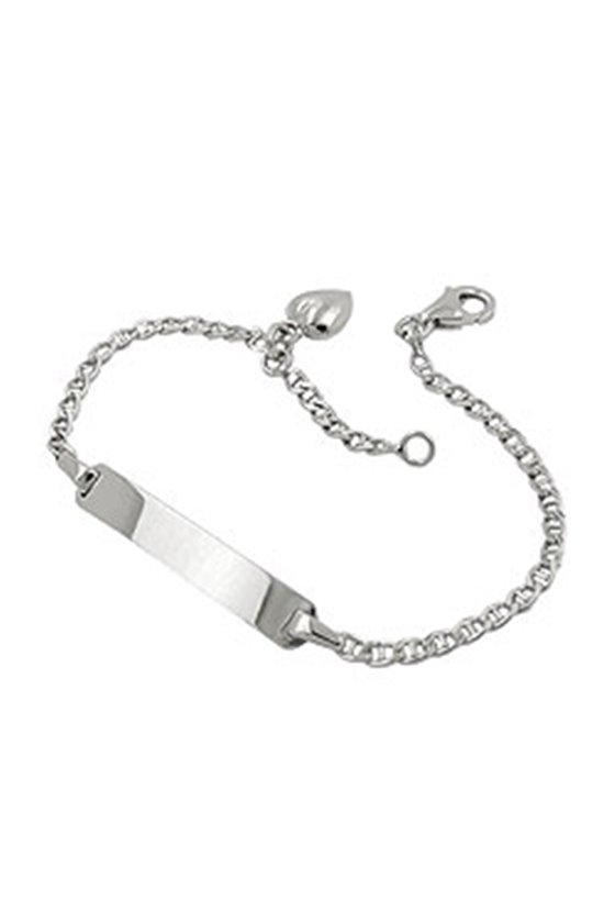 ID BRACELET CURB CHAIN SILVER 925