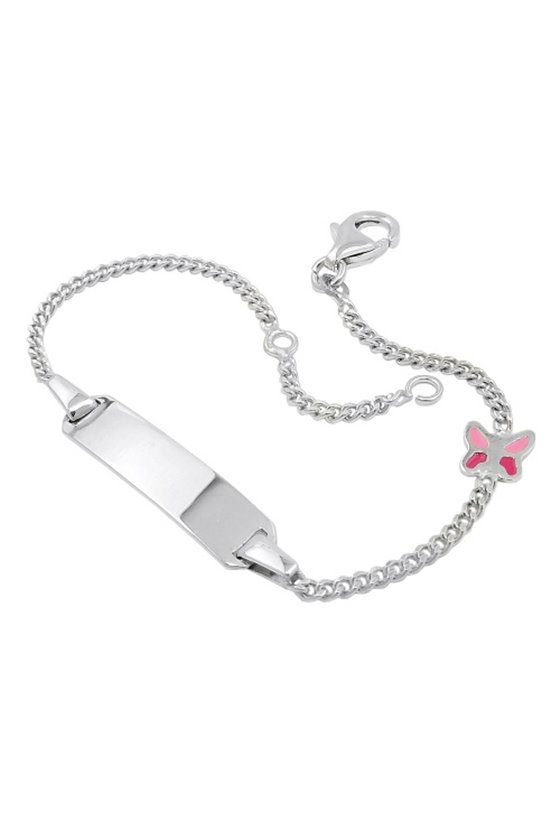 ID BRACELET CURB CHAIN SILVER 925