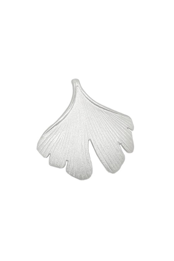 PENDANT GINKGO LEAF 16MM SILVER 925