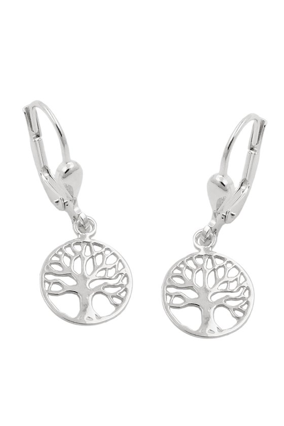EARRINGS TREE OF LIFE SILVER 925