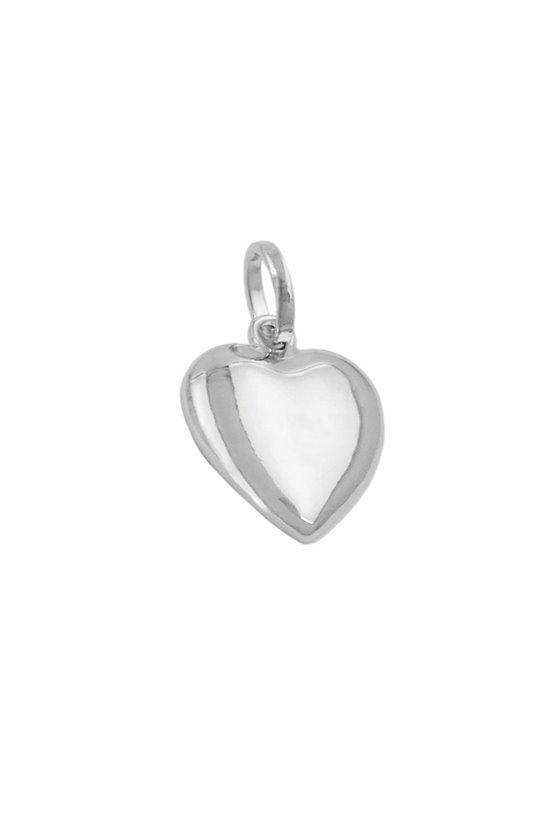 PENDANT HEART RHODIUM PLATED SILVER 925