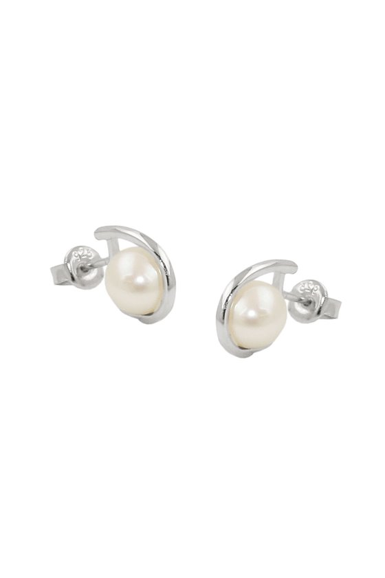 EARRINGS FRESHWATER CULTURE PEARL 925