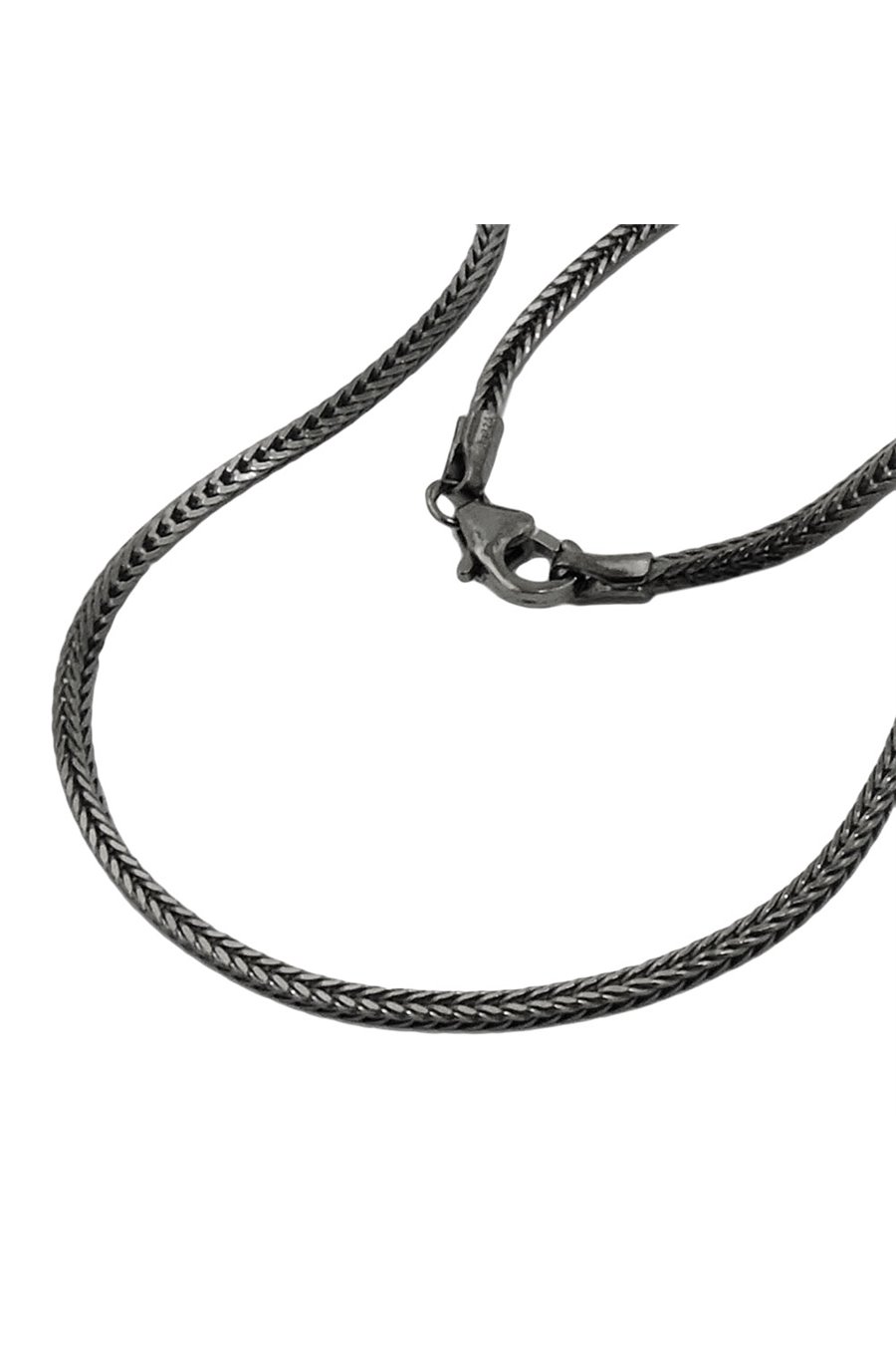 NECKLACE FOX TAIL CHAIN SILVER 925