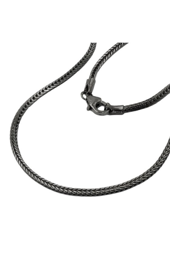 NECKLACE FOX TAIL CHAIN SILVER 925