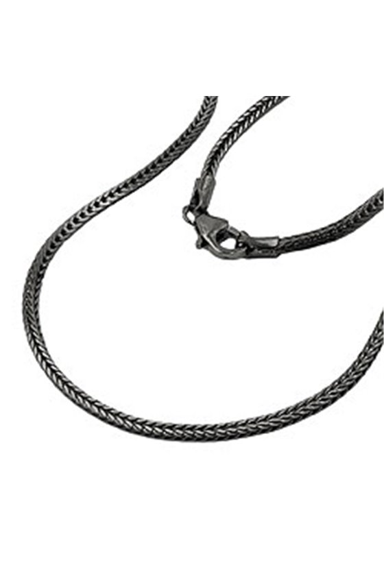 NECKLACE FOX TAIL CHAIN SILVER 925