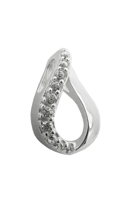 PENDANT ZIRCONIAS POLISHED SILVER 925