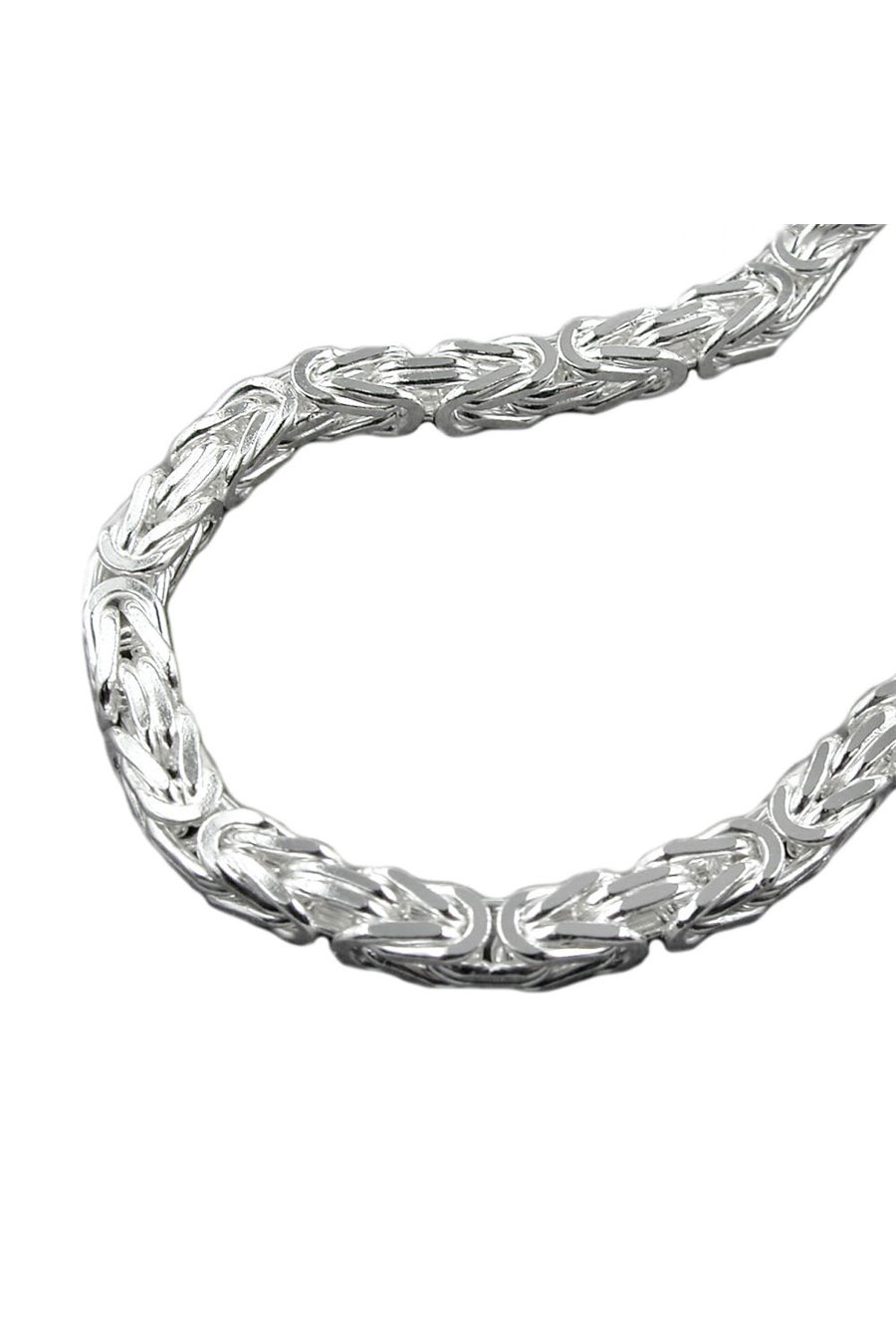 BYZANTINE CHAIN 8MM SILVER 925