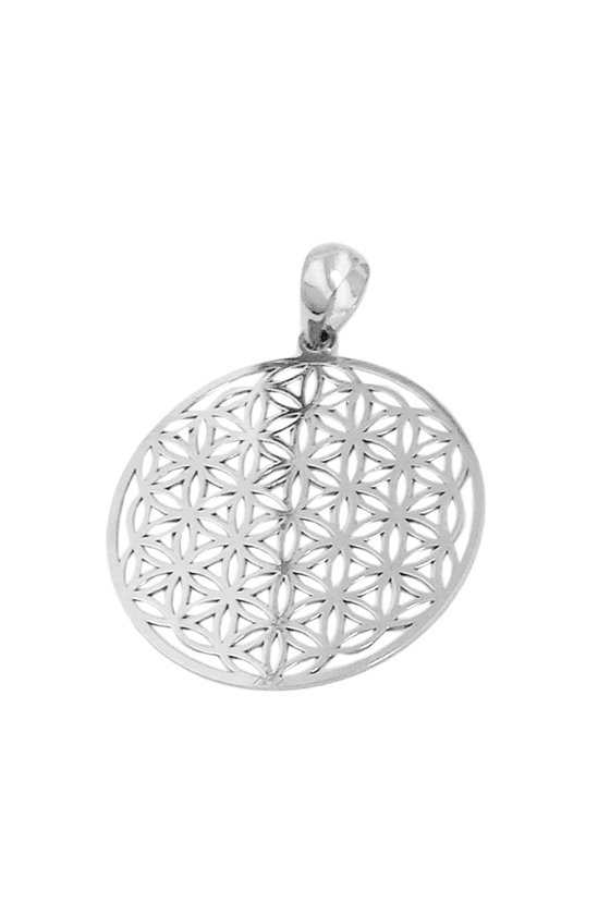 PENDANT FLOWER OF LIFE SILVER 925