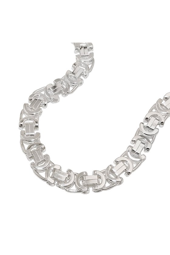 BYZANTINE CHAIN FLAT SILVER 925