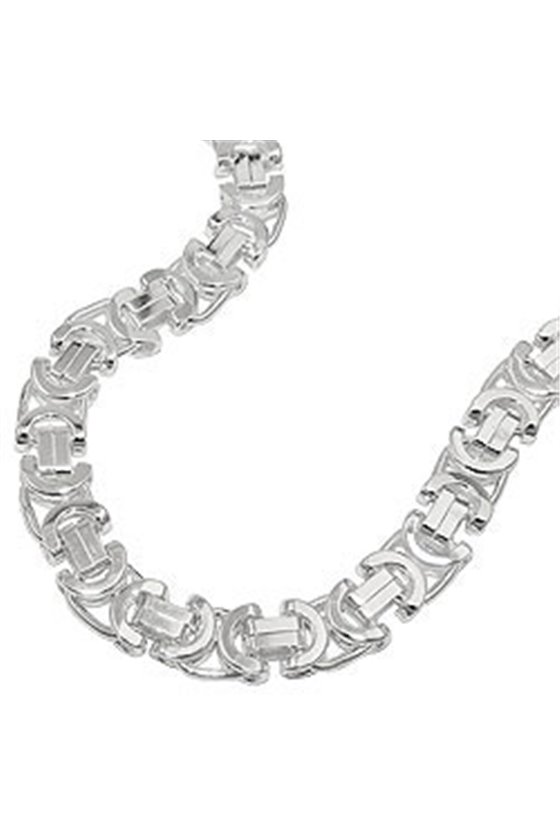 BYZANTINE CHAIN FLAT SILVER 925