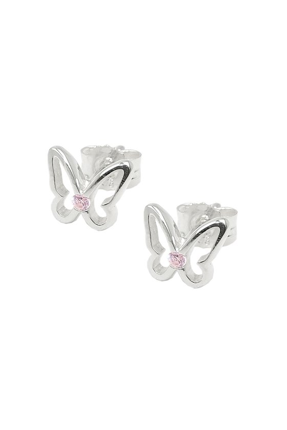 EARRINGS STUDS BUTTERFLY SILVER 925