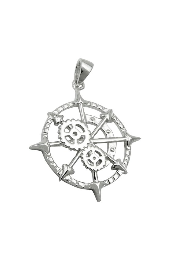 PENDANT WIND ROSE SILVER 925