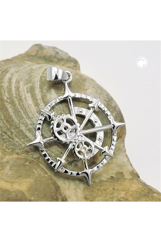 PENDANT WIND ROSE SILVER 925