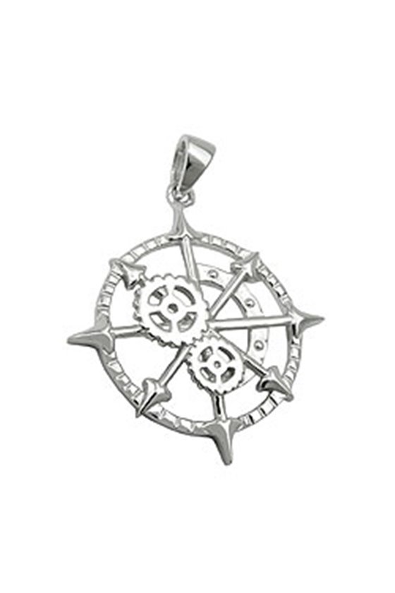 PENDANT WIND ROSE SILVER 925