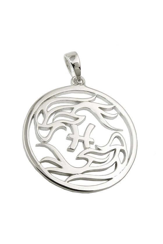 ZODIAC PENDANT PISCES SILVER 925