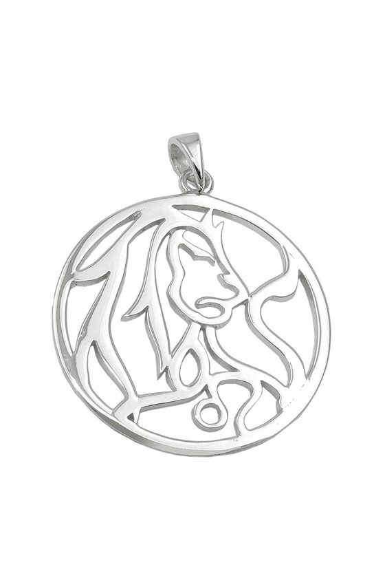 ZODIAC PENDANT LION SILVER 925