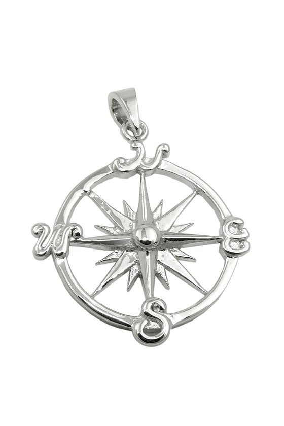 PENDANT WIND ROSE SILVER 925