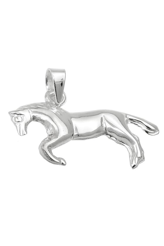 PENDANT HORSE POLISHED SILVER 925