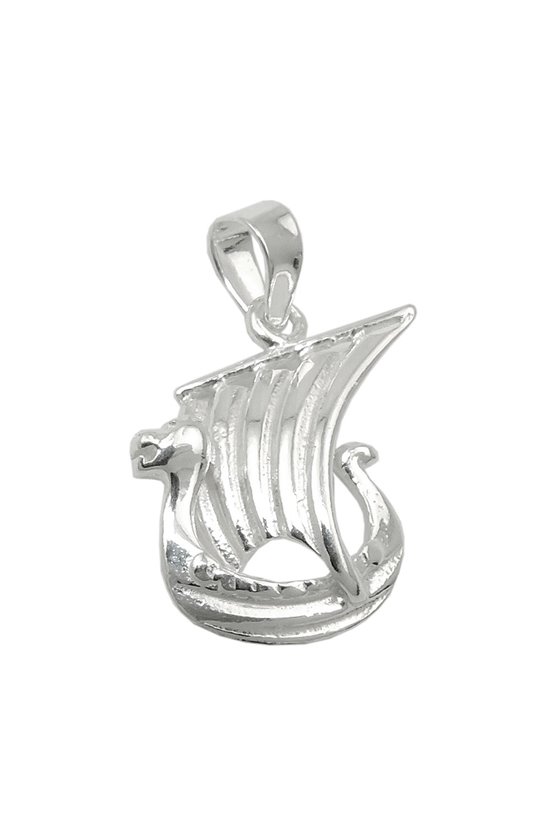 PENDANT LITTLE VIKING SHIP SILVER 925