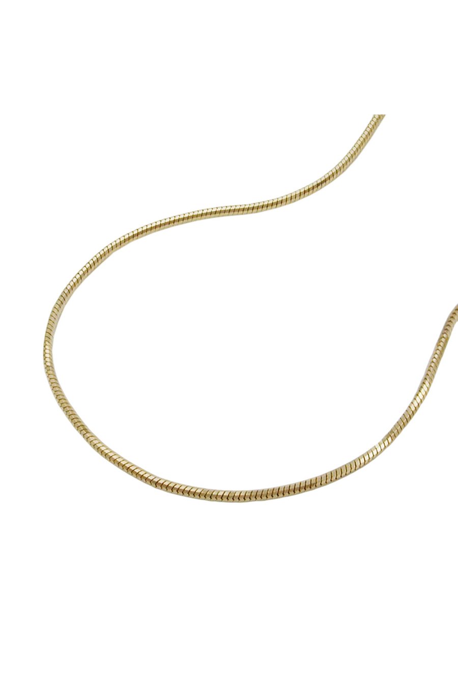 CHAIN SNAKE 5-EDGE 40CM 14K GOLD
