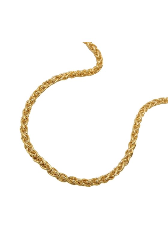 BRACELET WHEAT CHAIN 19CM 9K GOLD