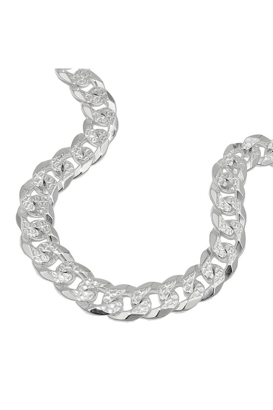 NECKLACE OPEN CURB CHAIN SILVER 925