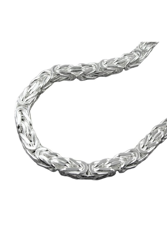 CHAIN BYZANTINE 6MM 65CM SILVER 925