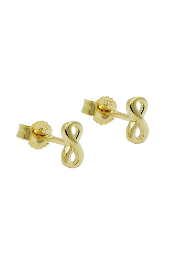 EARRING STUDS INFINITY-SIGN 9K GOLD
