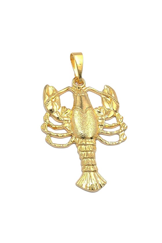 ZODIAC PENDANT CANCER GOLD PLATED