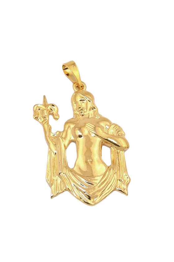 ZODIAC PENDANT VIRGO GOLD PLATED