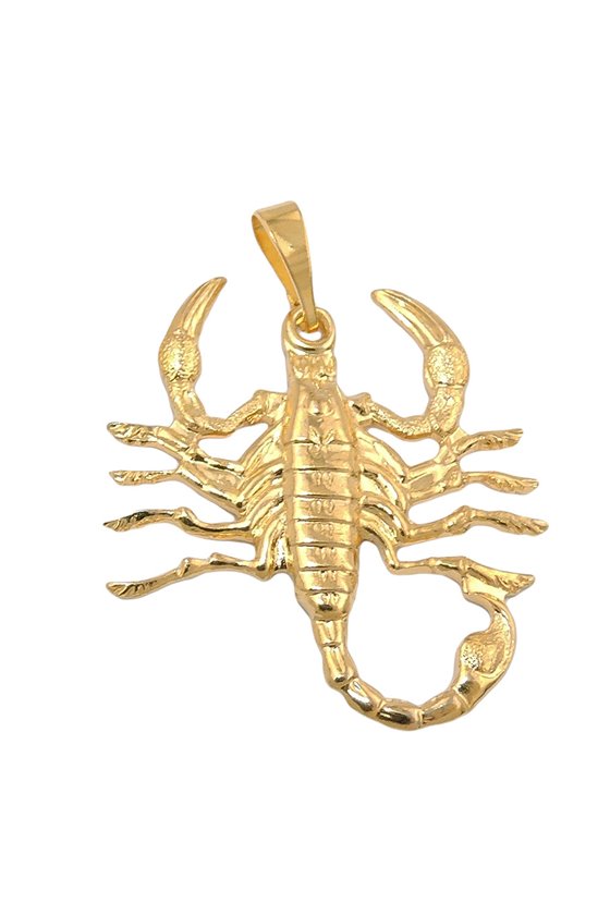 ZODIAC PENDANT SCORPIO GOLD PLATED