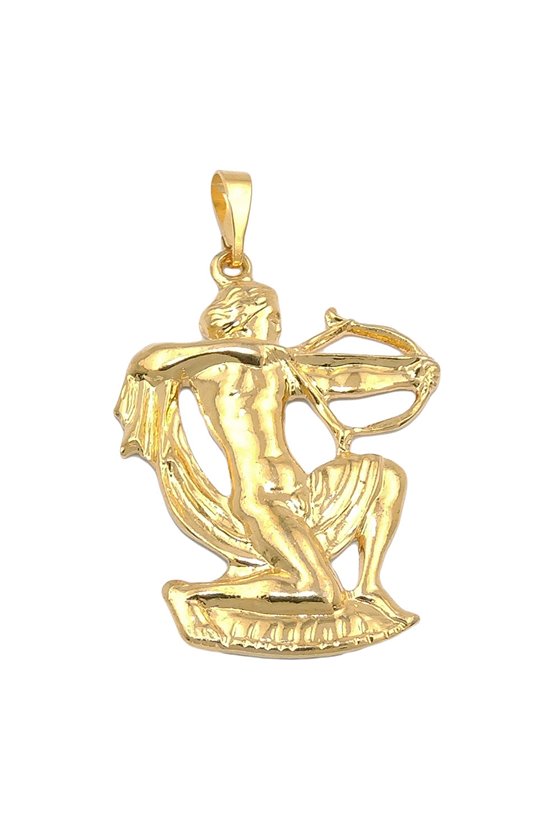 ZODIAC PENDANT SAGITTARIUS GOLD PLATED
