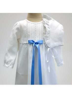 Christening gown with long sleeves, Grace of Sweden for boys