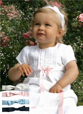 Christening gown with short sleeve, Grace of Sweden