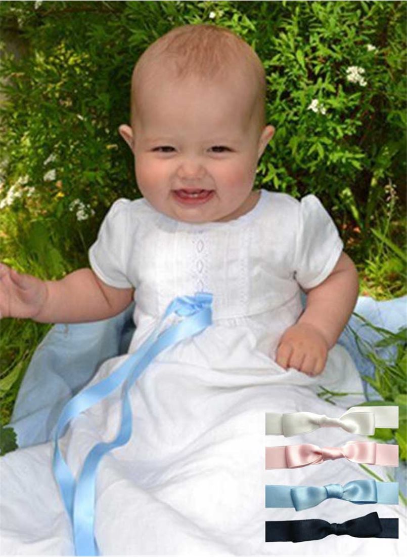 White Christening gown on cute boy